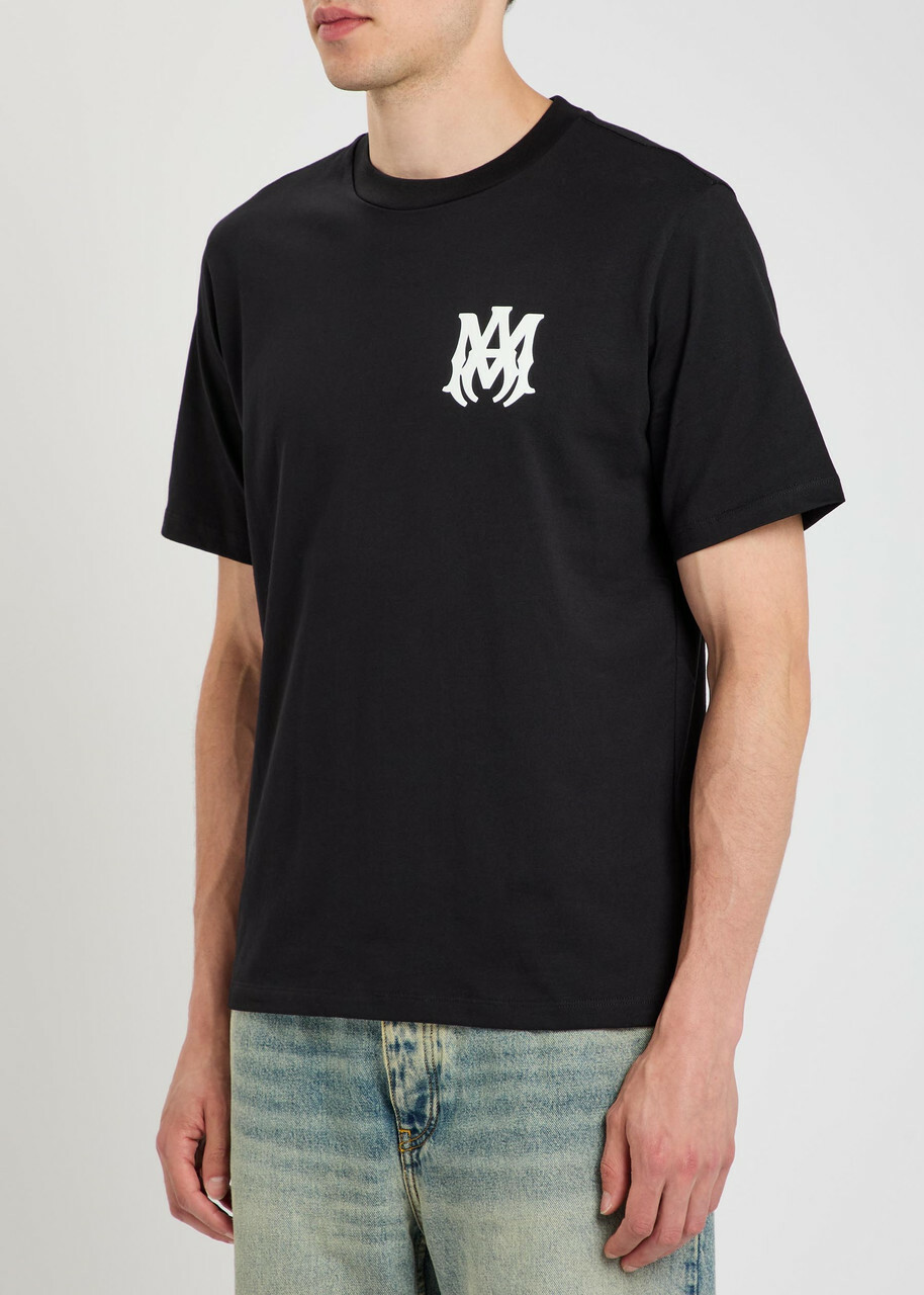 Amiri Core Logo-print Cotton T-shirt Black