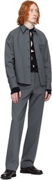 OUAT Gray Office Shirt