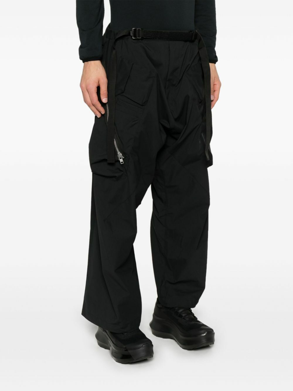 ACRONYM Black Wide-Leg Trousers
