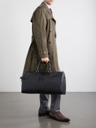 Serapian - Holdall Leather-Trimmed Coated-Canvas Bag