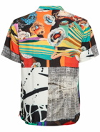 DEVA STATES Cache Printed Rayon Blend S/s Shirt