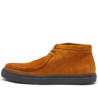 Fred Perry Authentic Men's Dawdon Mid Suede Boot in Nut Flake