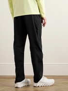 ON - POST ARCHIVE FACTION Tapered Mesh-Trimmed Stretch-Shell Trousers - Black