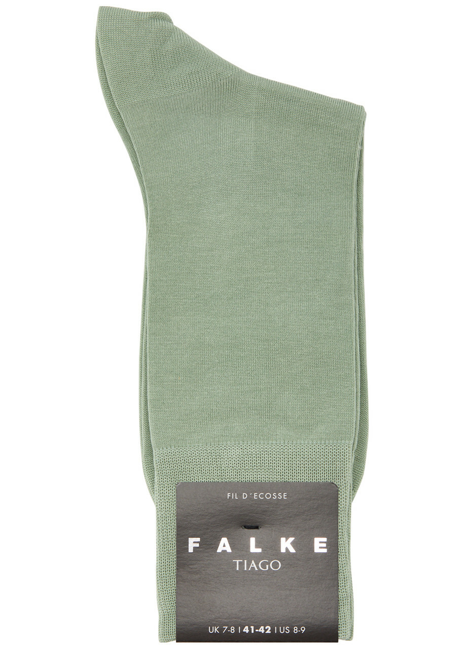 Falke Tiago Cotton-blend Socks Light Green