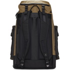 Master-Piece Co Black and Tan Large Rogue Backpack