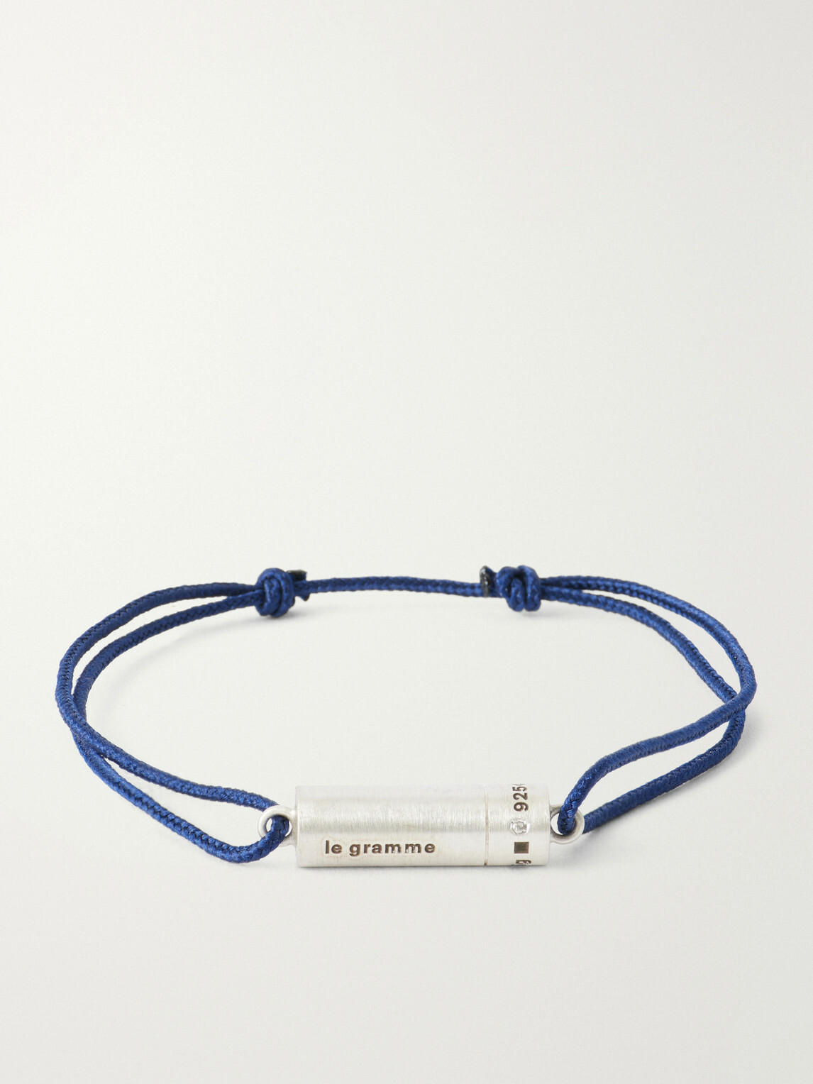 Le Gramme - 5G Sterling Silver Woven Bracelet