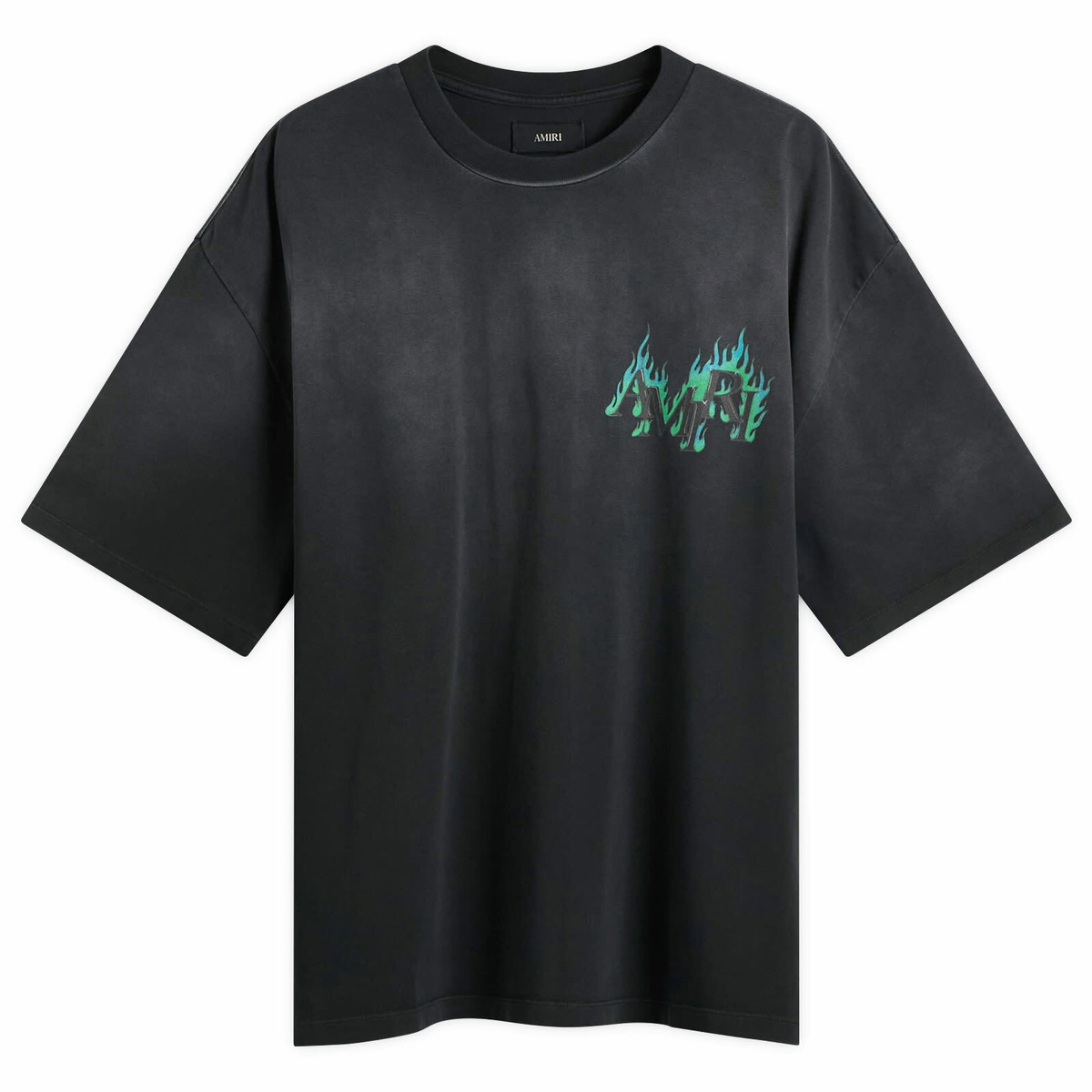 AMIRI Black 'Amiri Arts District' Short Sleeve T-shirt Amiri