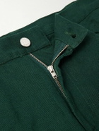 BODE - Knolly Brook Straight-Leg Cotton-Twill Trousers - Green