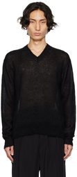 TOM FORD Black Brushed Sweater