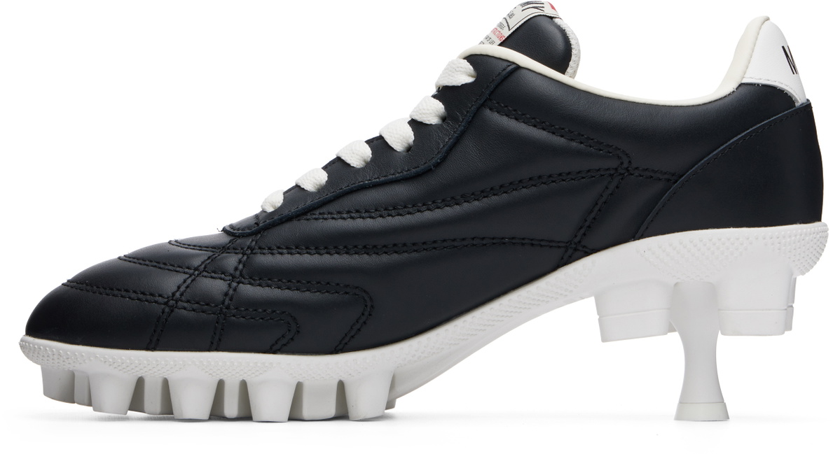 Maison MIHARA YASUHIRO Black Spike Sole Sneaker Heels