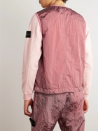 Stone Island - Logo-Appliquéd ECONYL® Nylon Metal Gilet - Pink