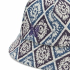 Needles Men's Jacquard Bermuda Hat in Blue/Purple