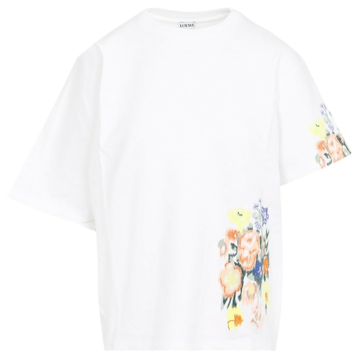 Photo: Loewe Embroidered Draped T-shirt