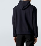 Gucci Logo cotton and cashmere jersey hoodie