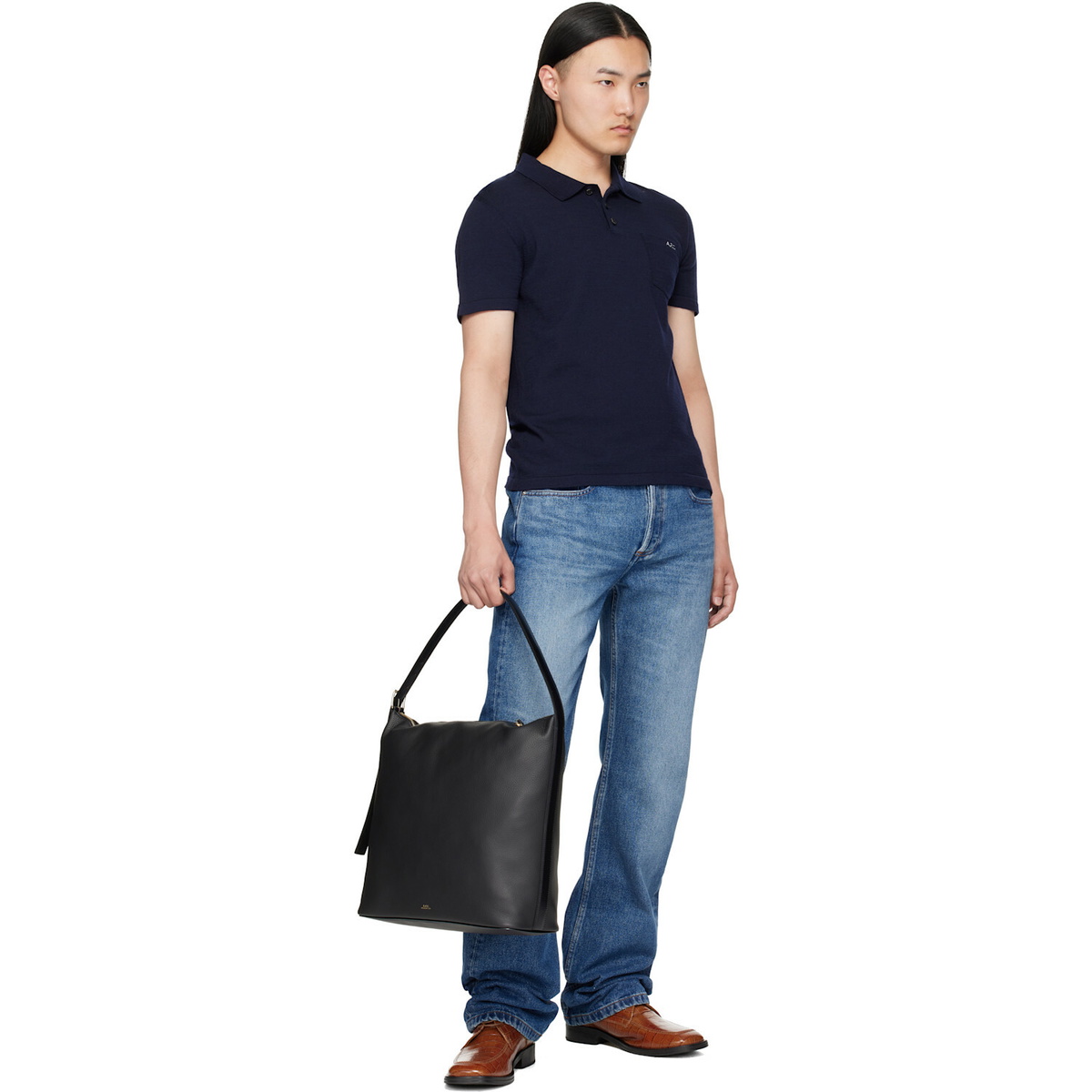 A.P.C. Navy Gide Polo