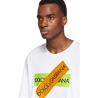 Dolce and Gabbana White Tape T-Shirt