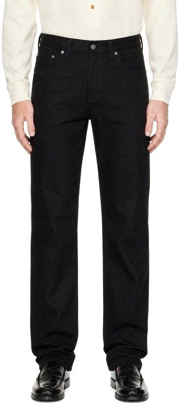 Photo: Nudie Jeans Black Gritty Jackson Jeans