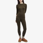 Fear of God ESSENTIALS Women's Waffle Leggings in Brown