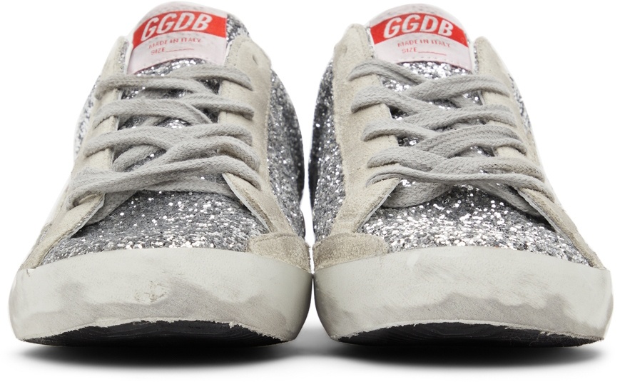Golden Goose Glitter Super-Star Sabot Sneakers Golden Goose Deluxe Brand