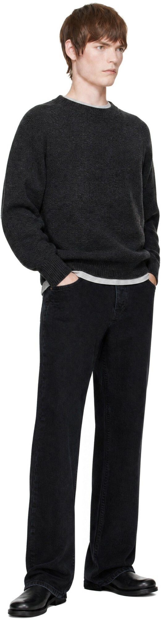 Nudie Jeans Black Rad Rufus Jeans