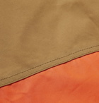 rag & bone - Colour-Block Suede-Trimmed Waxed-Cotton Chore Jacket - Tan