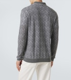 Missoni Zigzag cashmere polo sweater