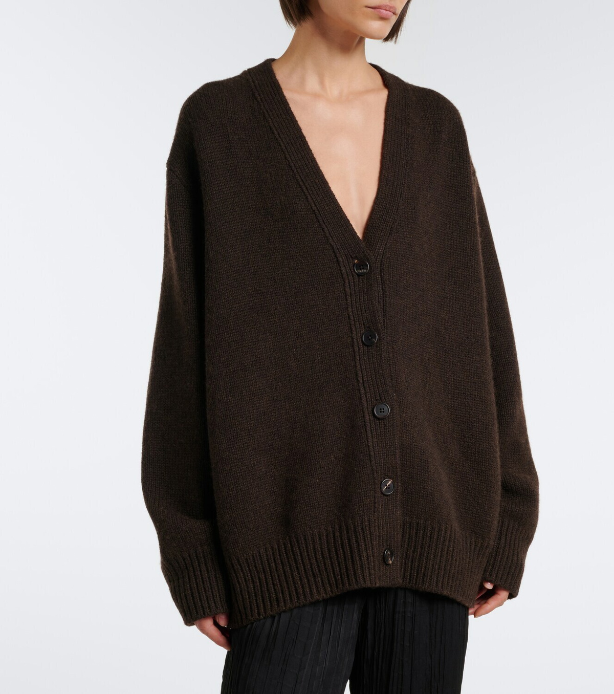 The Row Pranavi cashmere cardigan