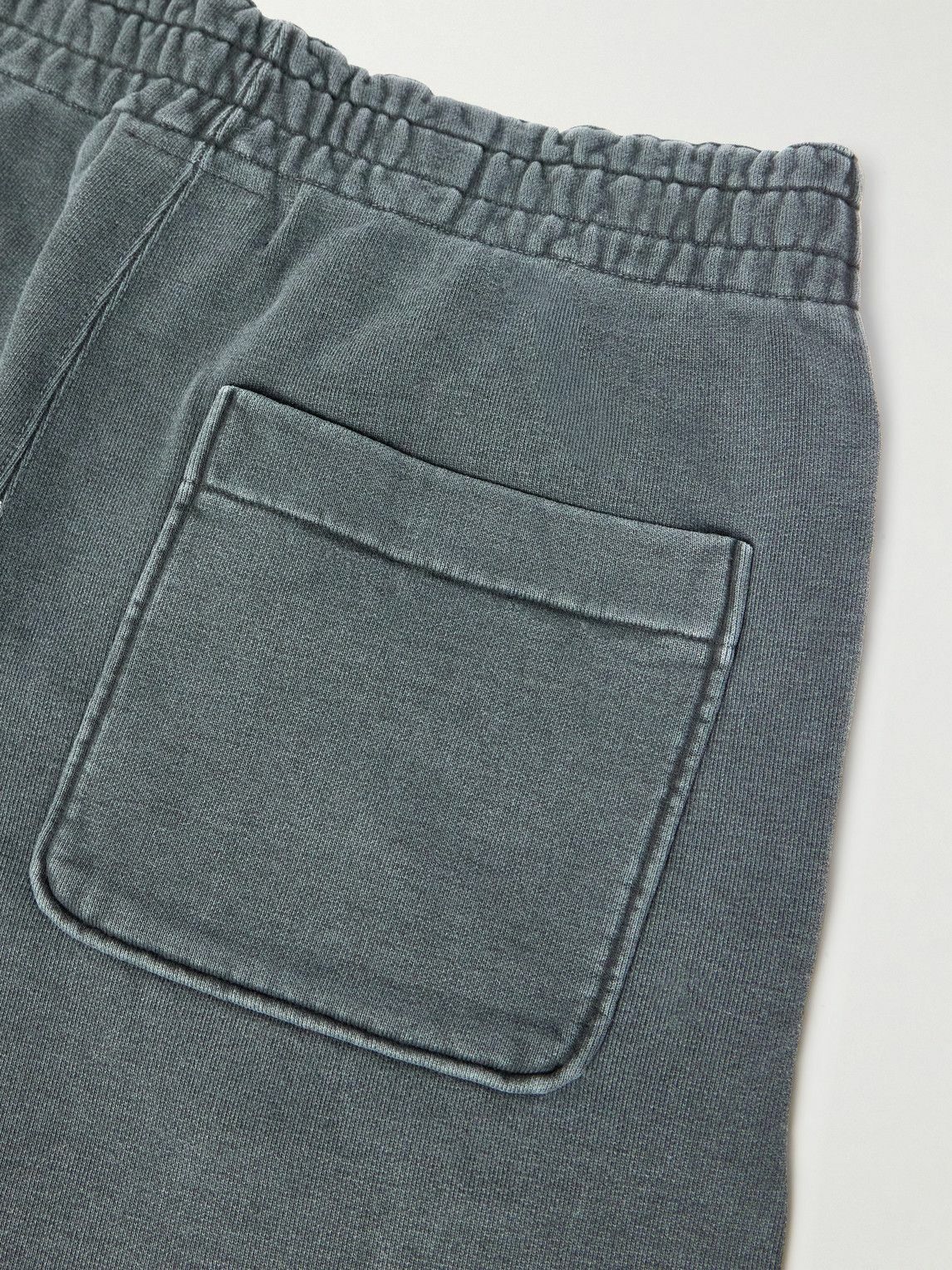 Remi Relief - Straight-Leg Cotton-Jersey Sweatpants - Black