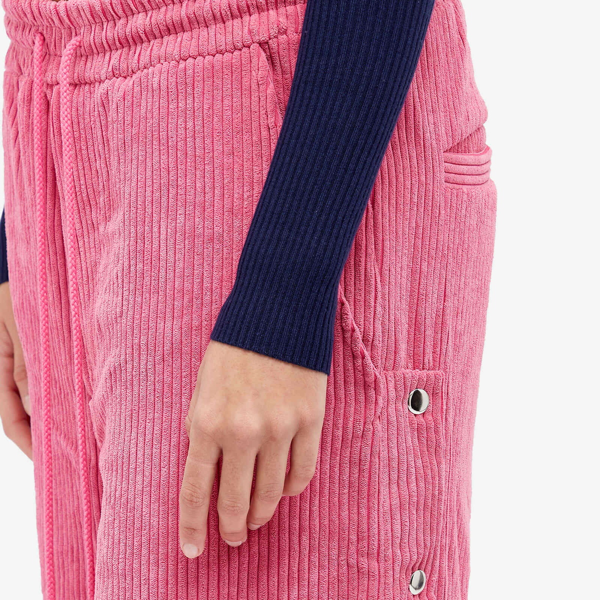 Eckhaus Latta Women's Corduroy Snap Popper Trousers in