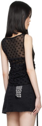 Ksubi Black Symbols Tank Top