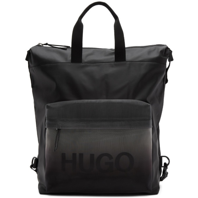 Photo: Hugo Black Gradient Tote Backpack