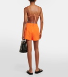 Jade Swim Mika sheer cotton shorts