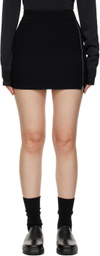 1017 ALYX 9SM Black Zip Miniskirt