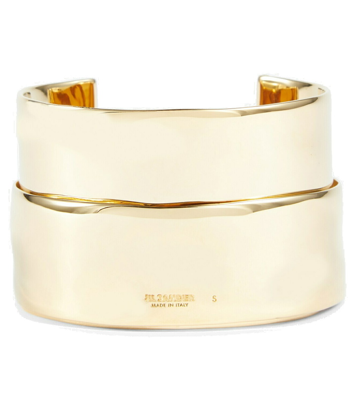 Photo: Jil Sander - Layered cuff bracelet