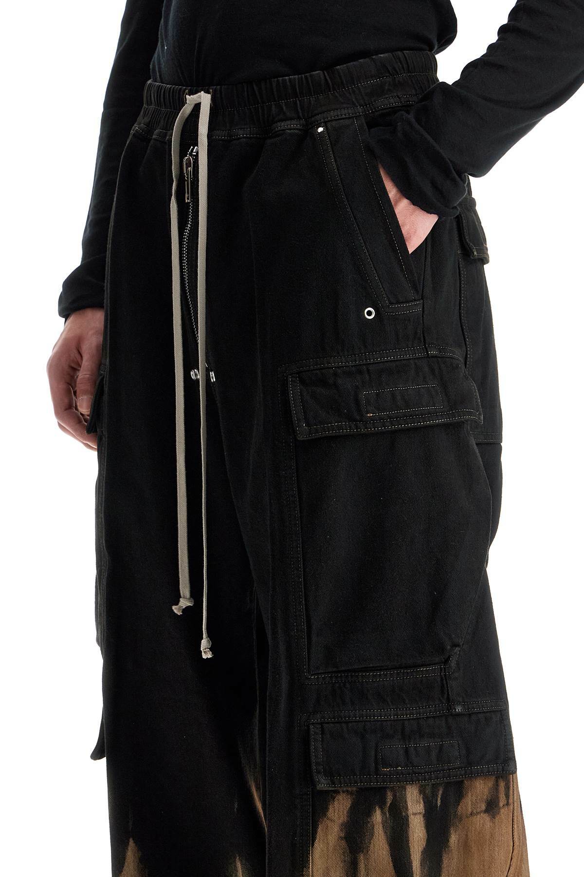 Pantalon Cargo DRKSHDW Rick Owens Taille L Noir - Coton, Taille 34 Pouces, Neuf Sans étiquettes
