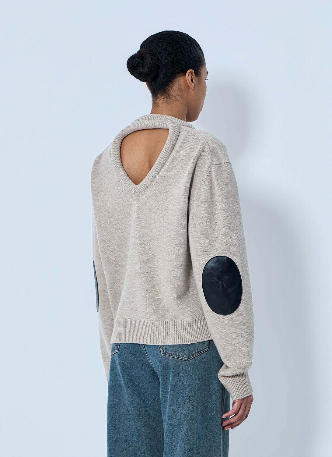 Acne Studios Open Back Wool Knit