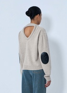 Acne Studios Open Back Wool Knit