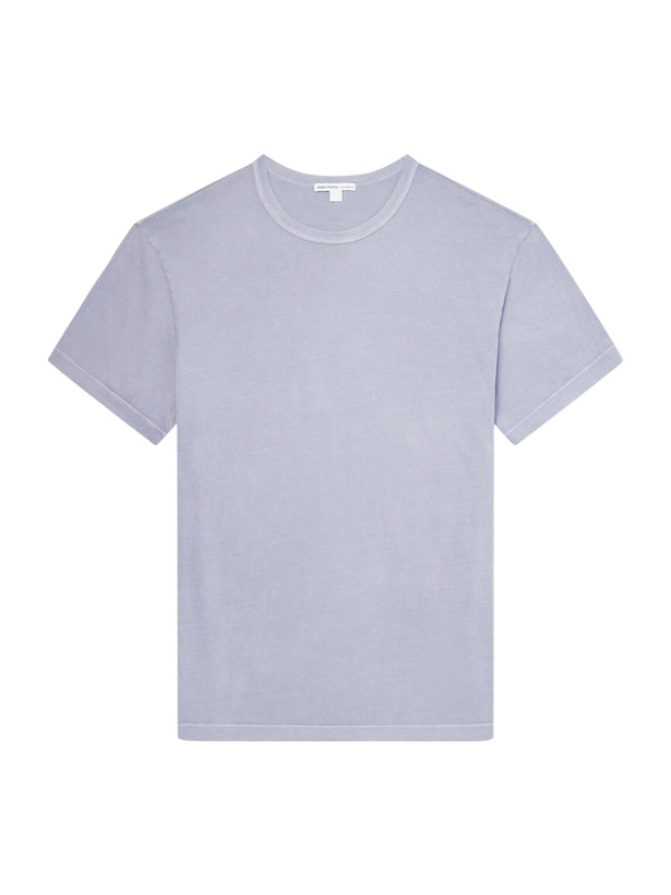 Photo: James Perse - Combed Cotton-Jersey T-Shirt - Gray