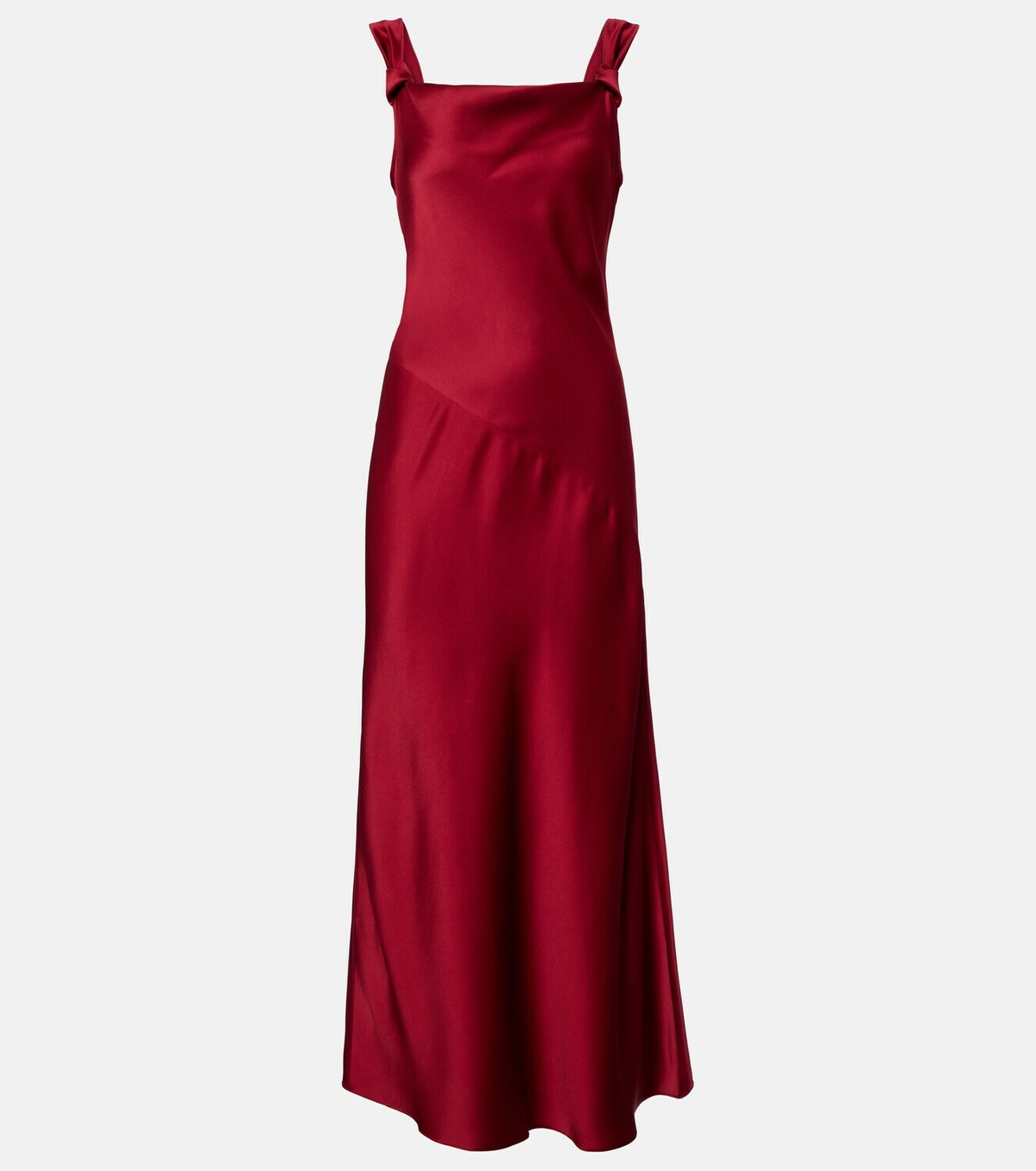 Max Mara Crêpe satin maxi dress