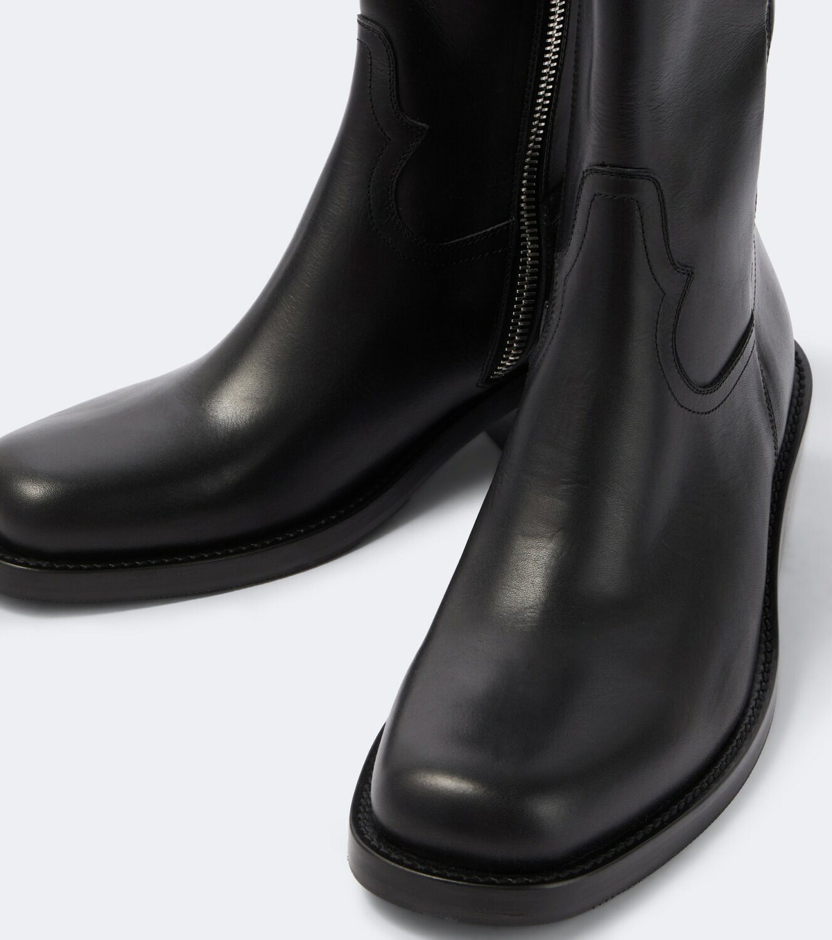 Dries Van Noten Leather ankle boots