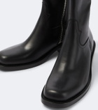 Dries Van Noten Leather ankle boots