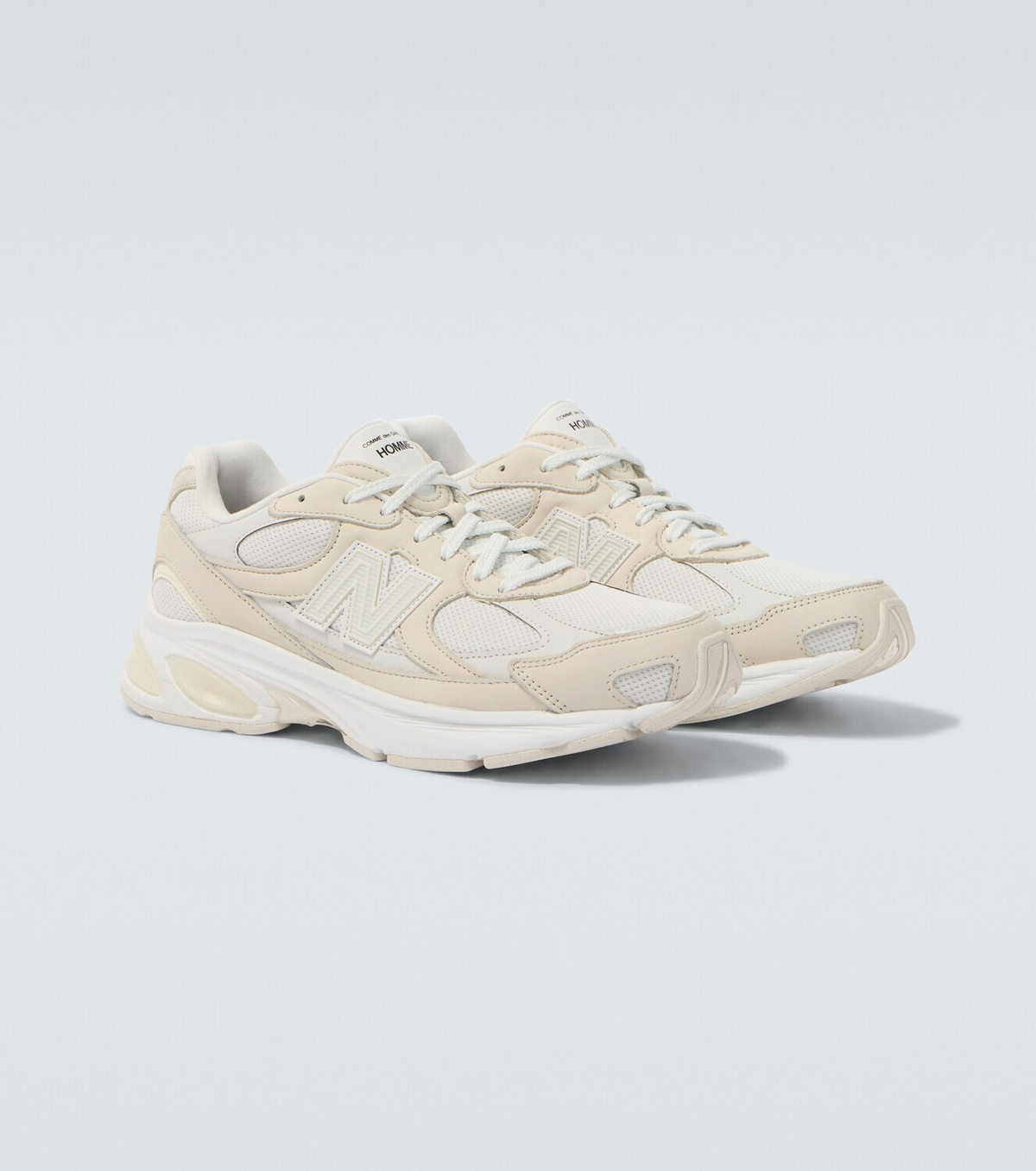 Comme des Garçons Homme x New Balance 2010 leather-trimmed sneakers