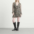 RIXO Women's Shalyn Dress in Jeannie Bloom Black