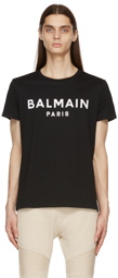 Balmain Black Logo T-Shirt