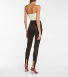 Zeynep Arçay Leather leggings
