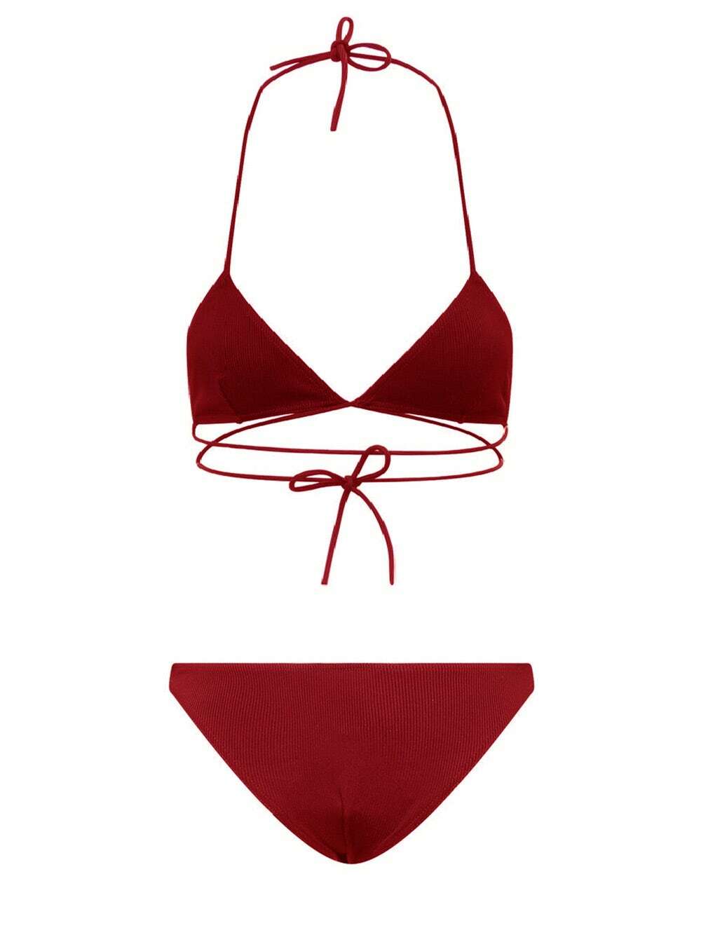 Lido + Net Sustain Quarantatre Bikini in Red