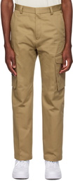 Hugo Brown Zip Cargo Pants