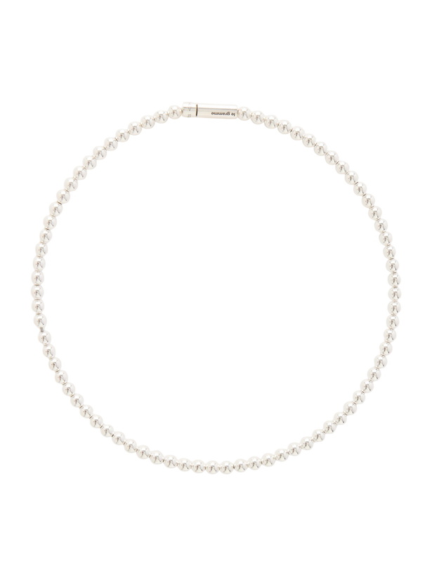 Photo: Le Gramme - 53g Beaded Sterling Silver Necklace