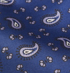 E.MARINELLA - 8.5cm 1956 Archive Paisley-Print Silk-Twill Tie - Blue