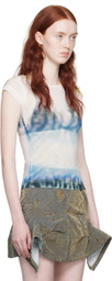 Masha Popova White Smokey Headlight T-Shirt